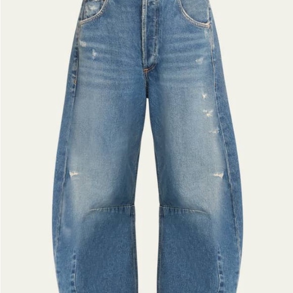 CITIZENS OF HUMANITY Horseshoe Frayed Jeans Size 29 - Picture 3 of 14